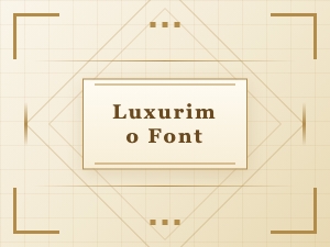 Elevate Luxury Branding with the Luxurimo Font